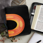 Amel Motley Corn Snake Print Leather Bible Cover