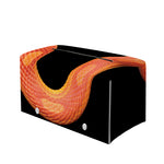 Amel Motley Corn Snake Print Leather Tissue Box Cover