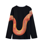 Amel Motley Corn Snake Print Long Sleeve Short Coat