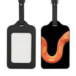 Amel Motley Corn Snake Print Luggage Tag