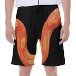 Amel Motley Corn Snake Print Men's Beach Shorts
