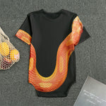 Amel Motley Corn Snake Print Men's Bodysuit
