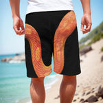 Amel Motley Corn Snake Print Men's Cargo Shorts