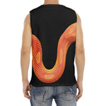 Amel Motley Corn Snake Print Men's Fitness Tank Top