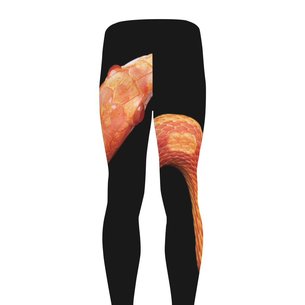 Amel Motley Corn Snake Print Men's leggings