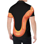 Amel Motley Corn Snake Print Men's Shirt