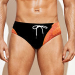 Amel Motley Corn Snake Print Men's Swim Briefs