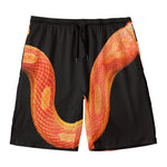 Amel Motley Corn Snake Print Men's Swim Trunks