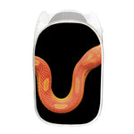 Amel Motley Corn Snake Print Mesh Laundry Hamper