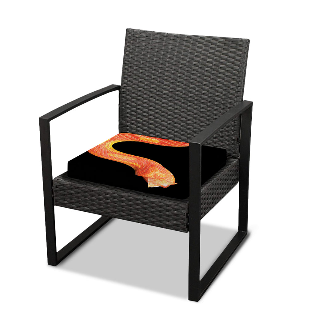 Amel Motley Corn Snake Print Outdoor Seat Cushion Cover