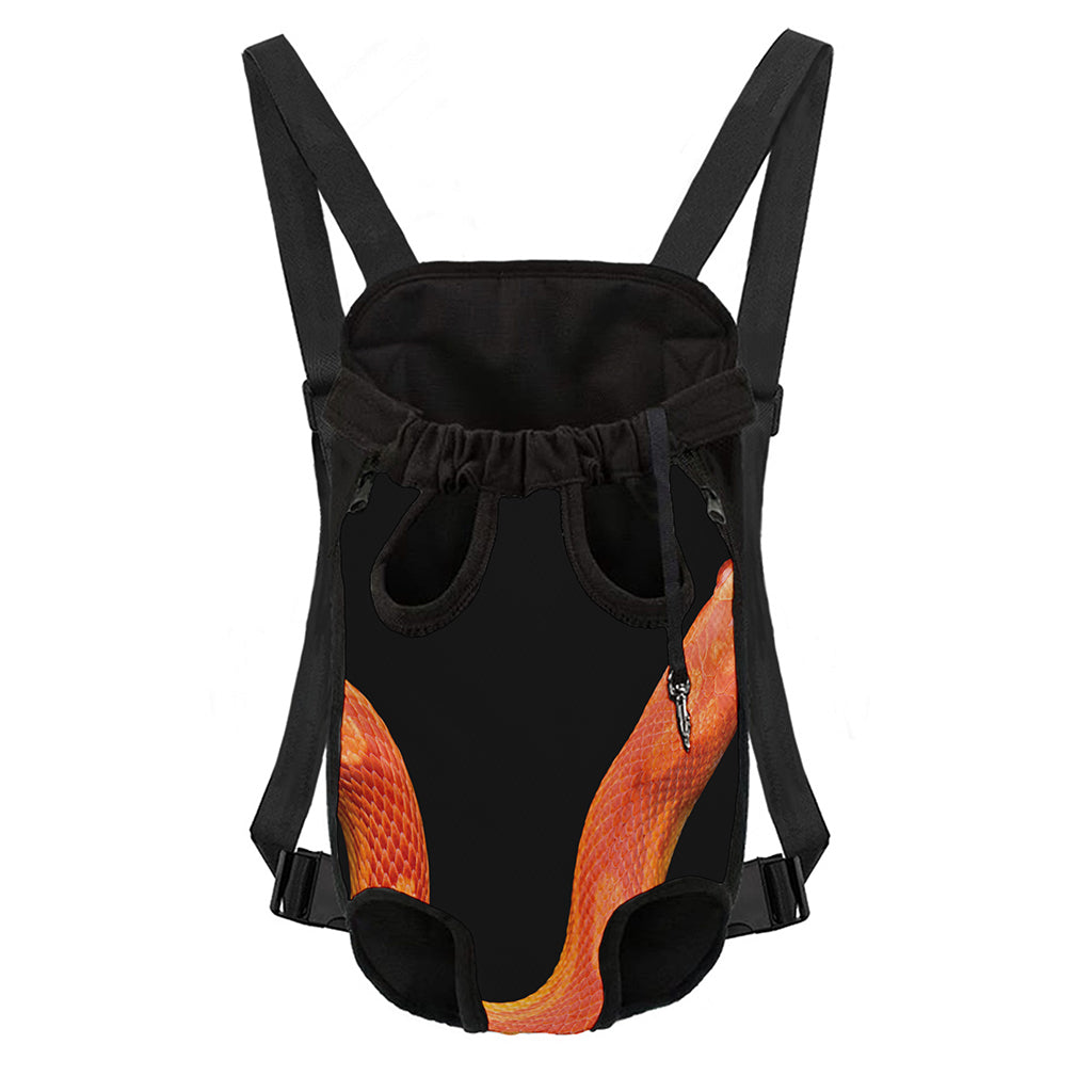 Amel Motley Corn Snake Print Pet Carrier Backpack
