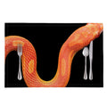 Amel Motley Corn Snake Print Placemat