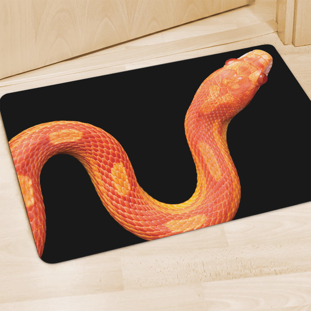 Amel Motley Corn Snake Print Polyester Doormat
