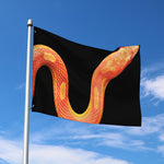 Amel Motley Corn Snake Print Polyester Flag