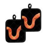 Amel Motley Corn Snake Print Pot Holders