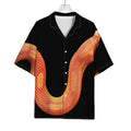 Amel Motley Corn Snake Print Rayon Hawaiian Shirt