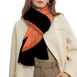 Amel Motley Corn Snake Print Scarf