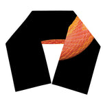 Amel Motley Corn Snake Print Scarf