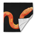 Amel Motley Corn Snake Print Silk Bandana