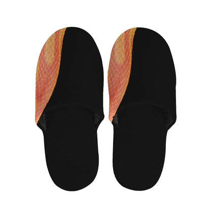 Amel Motley Corn Snake Print Slippers