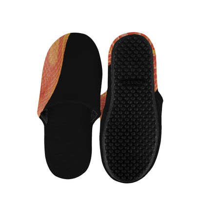 Amel Motley Corn Snake Print Slippers