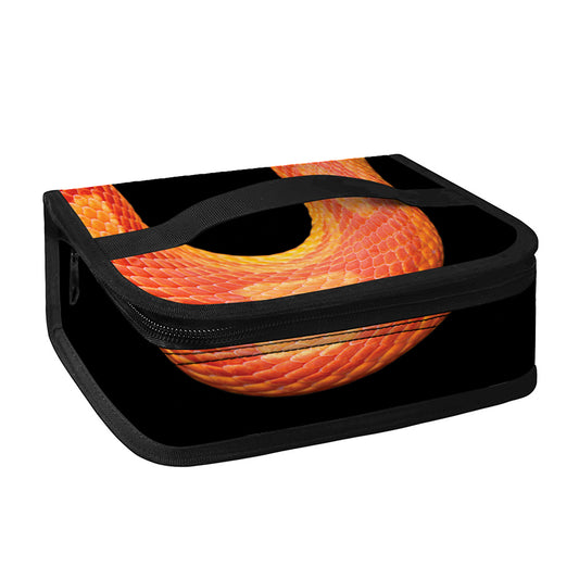 Amel Motley Corn Snake Print Small Lunch Bag