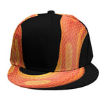 Amel Motley Corn Snake Print Snapback Cap