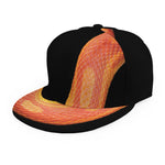 Amel Motley Corn Snake Print Snapback Cap