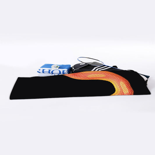 Amel Motley Corn Snake Print Sports Towel