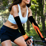 Amel Motley Corn Snake Print Sun Protection Arm Sleeves