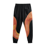Amel Motley Corn Snake Print Sweatpants