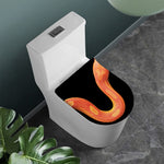 Amel Motley Corn Snake Print Toilet Lid Cover