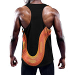 Amel Motley Corn Snake Print Training Tank Top