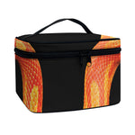 Amel Motley Corn Snake Print Travel Makeup Bag