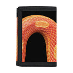 Amel Motley Corn Snake Print Trifold Wallet