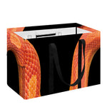 Amel Motley Corn Snake Print Utility Tote Bag