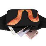 Amel Motley Corn Snake Print Waist Bag