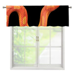 Amel Motley Corn Snake Print Window Valance