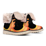 Amel Motley Corn Snake Print Winter Boots