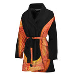 Amel Motley Corn Snake Print Women's Bathrobe