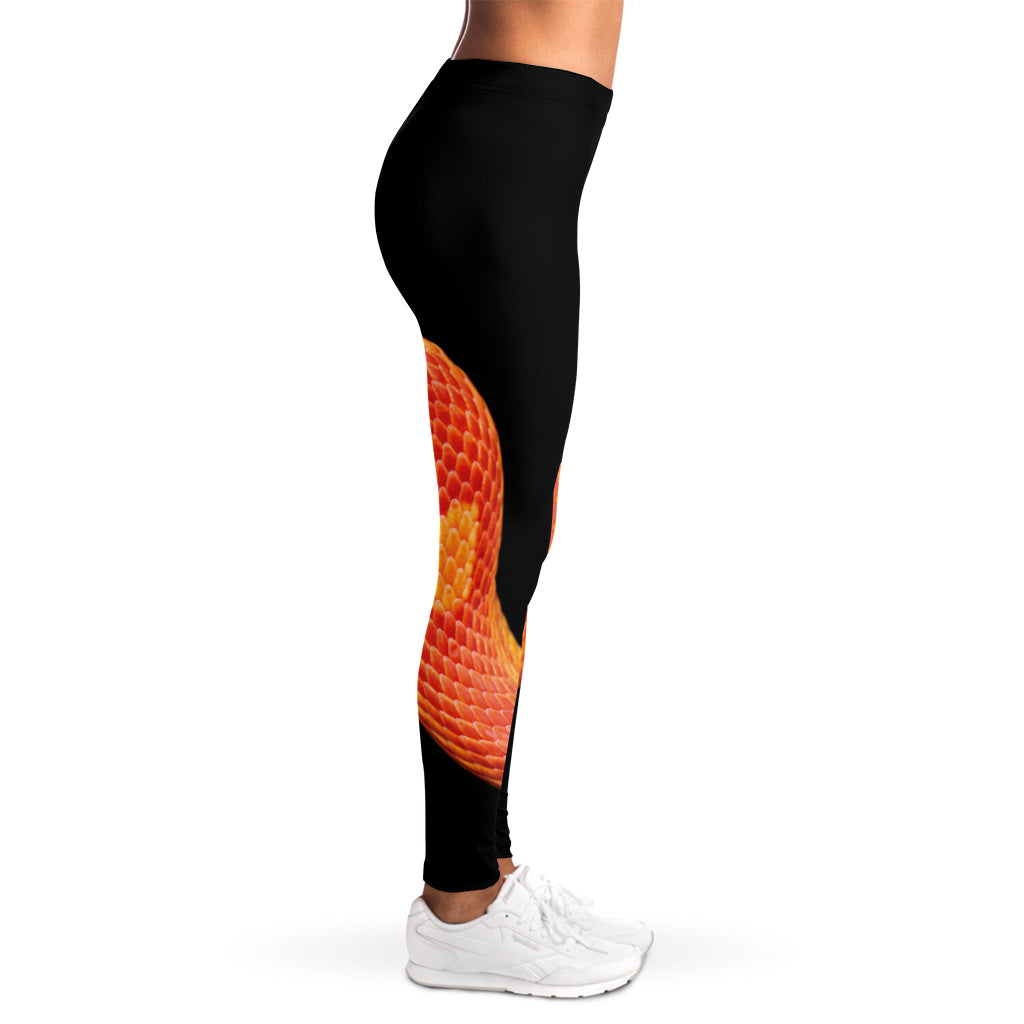 Amel Motley Corn Snake Print Women's Leggings