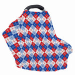 American Argyle Pattern Print Baby Seat Cover