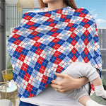 American Argyle Pattern Print Baby Seat Cover