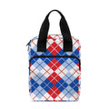 American Argyle Pattern Print Bible Tote Bag