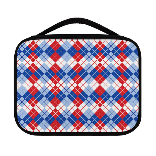 American Argyle Pattern Print Classic Bible Case