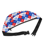 American Argyle Pattern Print Fanny Pack