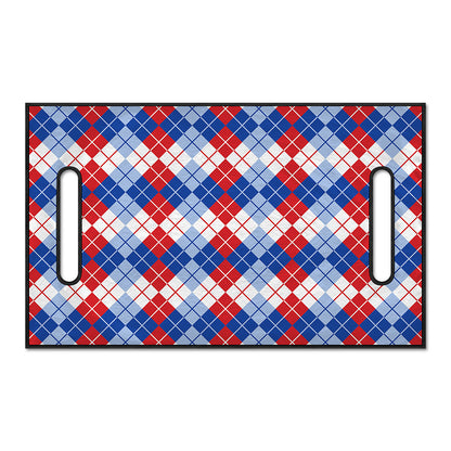 American Argyle Pattern Print Golf Cart Seat Cover