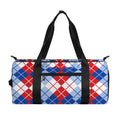 American Argyle Pattern Print Gym Bag