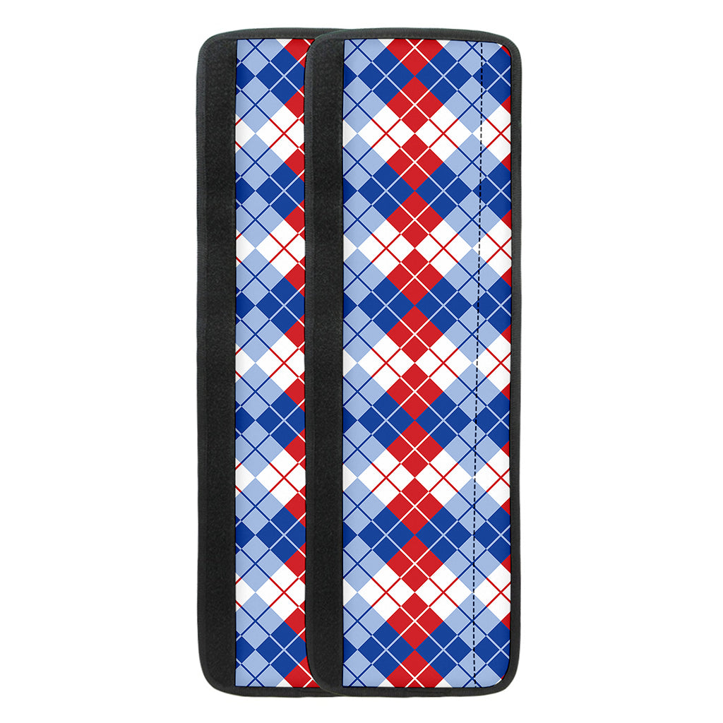 American Argyle Pattern Print Refrigerator Handle Covers
