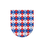 American Argyle Pattern Print Toilet Lid Cover
